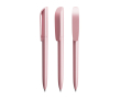 Stylo à bille à mécanisme rotatif, encre noire, Super Clip Glacé BIC® couleur rose