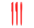 Stylo bille en plastique rotatif à encre noire Super Clip Soft BIC® couleur rouge