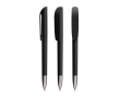 Stylo en plastique rechargeable à encre noire Super Clip Soft BIC® couleur noir