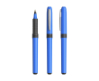 Roller en plastique ergonomique, encre noire Grip Roller BIC® couleur bleu