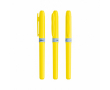 Surligneur Brite Liner® BIC® avec grip caoutchouc et plusieurs coloris couleur jaune