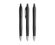 Stylo rétractable en plastique à encre bleue Intensity® Gel Clic BIC® couleur noir