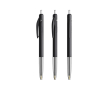 Stylo en plastique rétractable à encre noire M10® Clic BIC® couleur noir