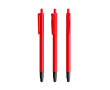 Stylo en plastique avec fonction tactile et encre noire Clic Stic BIC® couleur rouge