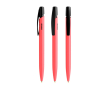 Stylo à bille BIC® à encre bleue avec corps 100 % biodégradable couleur rouge