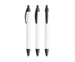Stylo à bille en plastique recyclé à profil large et encre noire BIC® couleur noir