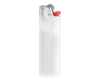 Briquet en plastique très sûr et résistant BIC® J26 couleur blanc transparent