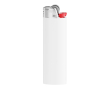 Briquet en plastique très sûr et résistant BIC® J26 couleur blanc