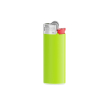 Briquet en plastique compact avec sécurité enfant BIC® J25 couleur vert lime