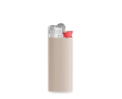 Briquet en plastique compact avec sécurité enfant BIC® J25 couleur gris clair