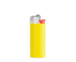 Briquet en plastique compact avec sécurité enfant BIC® J25 couleur jaune
