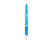 Stylo à bille au corps translucide et encre bleue Click BIC® couleur cyan