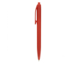 Stylo à bille en plastique à mécanisme rétractable, encre bleue BIC® couleur rouge