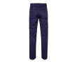 Pantalon multi-poches unisexe en coton et polyester 240 g/m² couleur bleu