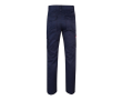 Pantalon multi-poches unisexe en coton et polyester 240 g/m² couleur bleu marine