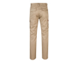 Pantalon multi-poches unisexe en coton et polyester 240 g/m² couleur naturel