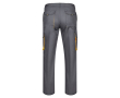 Pantalon de travail en sergé avec plusieurs poches 200 g/m² couleur jaune