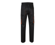 Pantalon de travail en sergé en polyester et coton 200 g/m² couleur orange