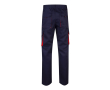 Pantalon de travail en sergé avec plusieurs poches 200 g/m² couleur rouge