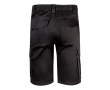 Bermuda extensible avec poches en coton et polyester 240 g/m²  couleur noir