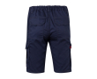 Bermuda extensible avec poches en coton et polyester 240 g/m²  couleur bleu marine