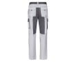 Pantalon de travail en sergé en coton et polyester 240 g/m² couleur blanc
