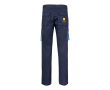 Pantalon de travail avec plusieurs poches en bicolore 240 g/m² couleur bleu ciel