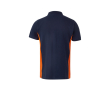 Polo de travail en coton et polyester manches courtes 180 g/m² couleur orange