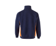 Pull de travail molletonné polyester et coton 260 g/m² couleur orange
