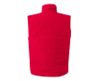 Gilet multi-poches matelassé en polyester 220 g/m² couleur rouge
