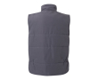 Gilet multi-poches matelassé en polyester 220 g/m² couleur gris