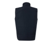 Gilet de travail matelassé et réversible en polyester 220 g/m² couleur orange