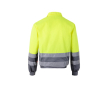 Veste de travail bicolore avec bandes réfléchissantes 210 g/m² couleur gris