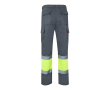 Pantalon de travail en sergé avec plusieurs poches 210 g/m² couleur jaune