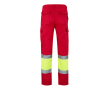 Pantalon de travail multi-poches en coton et polyester 210 g/m² couleur rouge