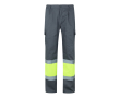 Pantalon de travail grande taille multipoches 210 g/m² couleur jaune