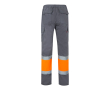 Pantalon de travail grande taille multipoches 210 g/m² couleur orange