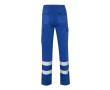 Pantalon de travail en sergé en coton et polyester 200 g/m² couleur bleu roi
