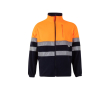 Veste softshell grande taille de travail en polyester 280 g/m² couleur orange