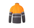Veste softshell de travail grande taille en polyester 280 g/m² couleur orange