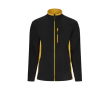 Veste polaire de travail en polyester avec poches 220 g/m² Velilla couleur jaune foncé