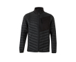 Veste matelassée tissu extensible sur plusieurs zones 265 g/m² couleur noir
