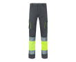 Pantalon de travail en coton et polyester visible 240 g/m² couleur gris