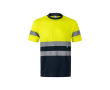T-shirt technique de travail haute visibilité 140 g/m² couleur jaune