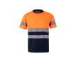 T-shirt technique de travail haute visibilité 140 g/m² couleur orange