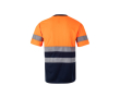T-shirt de travail grande taille haute visibilité 140 g/m² couleur orange