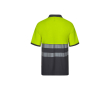 Polo de travail piqué manches courtes coton polyester 150 g/m² couleur gris