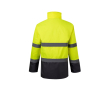 Parka de travail réfléchissante extra grande polyester 190 g/m² couleur gris