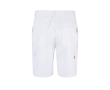 Bermuda en sergé multi-poches en coton et polyester 200 g/m² couleur blanc