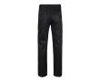 Pantalon multi-poches unisexe en coton et polyester 200 g/m² couleur noir